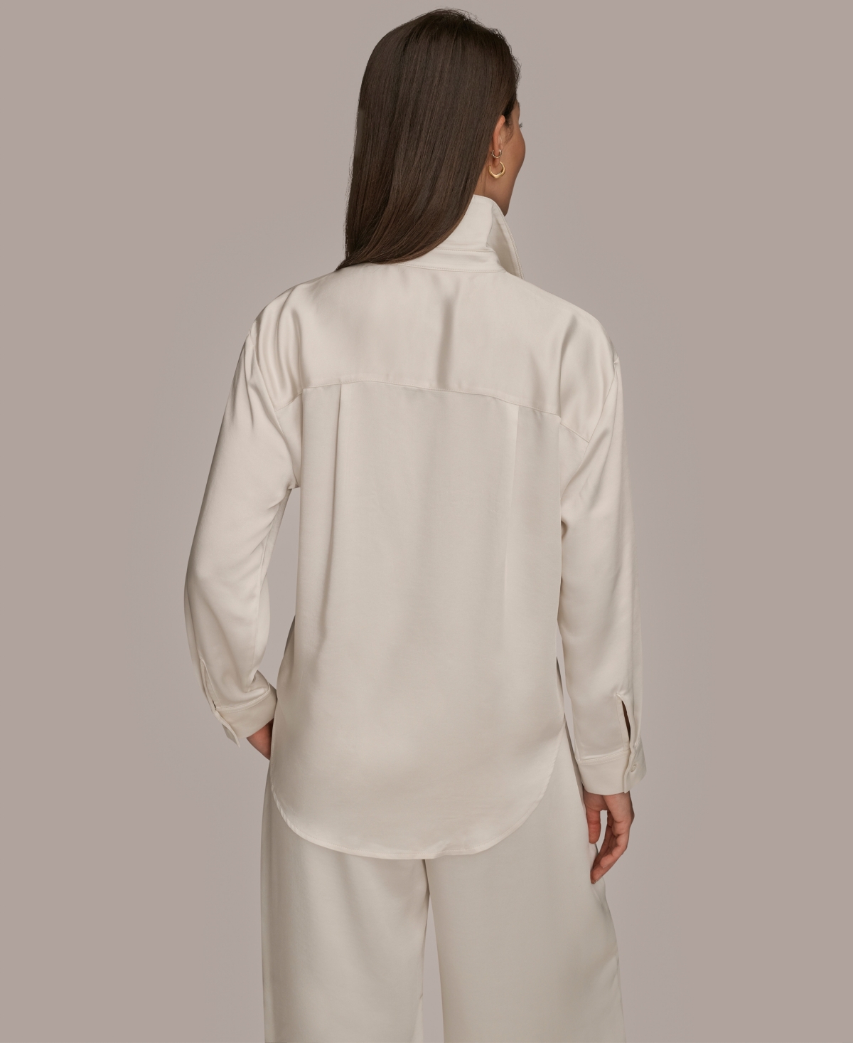 Donna Karan Weekend Women's Woven Button-Down Shirt