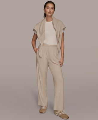 Women's Pull-On Pleated Pants