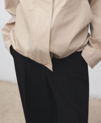 Women's Corduroy Collar Cotton Jacket