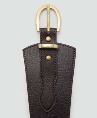 Women's Leather Obi Belt
