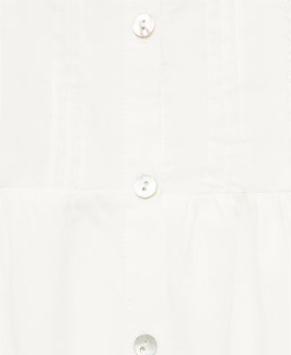 Women's Lace Detail Cotton Nightgown