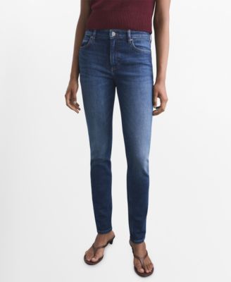 MANGO - Women's Mid-Rise Skinny Jeans