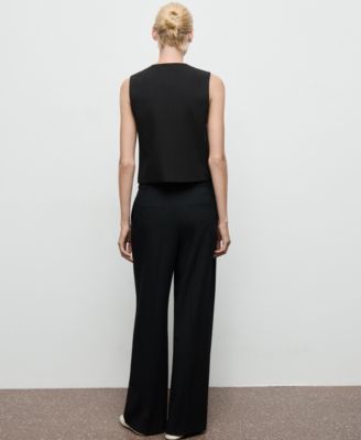 Women's Pleated Wide Leg Pants