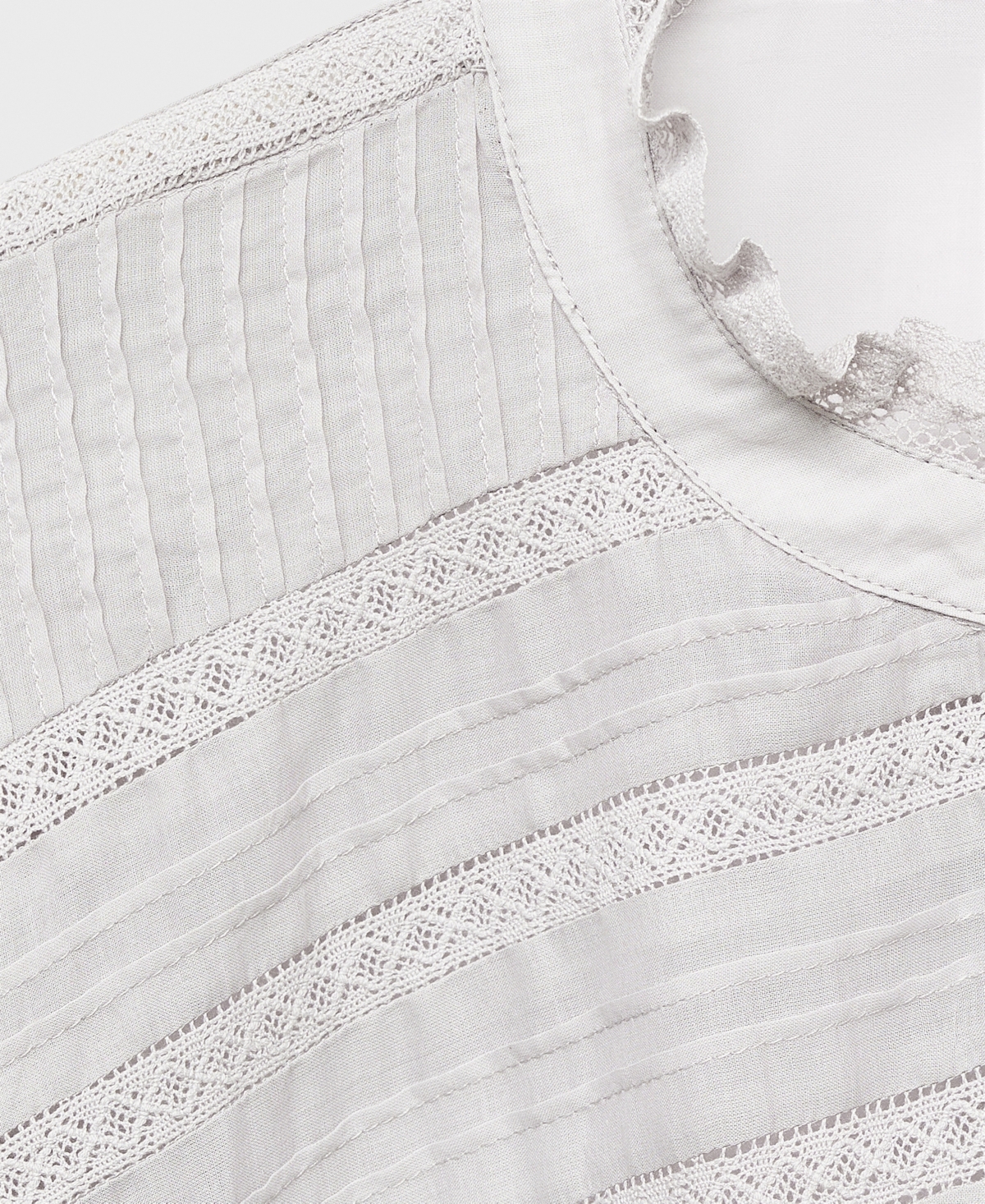 Mango Women's Short-Sleeved Cotton Nightdress