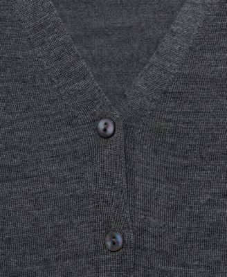 Women's Wool V-Neck Cardigan