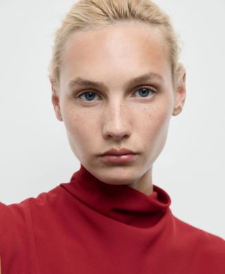 Women's Sleeveless High-Neck Dress