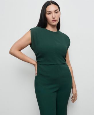 Women's Ruched Long Jumpsuit