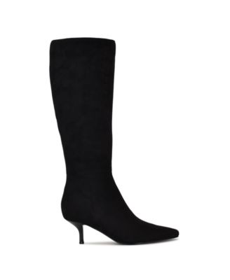 Women's Havier Tall Kitten Heel Dress Boots, Regular & Wide Calf