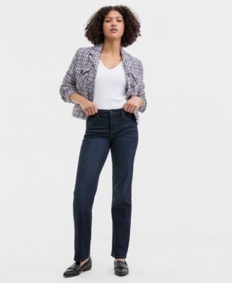 Women's Kennedy Mid Rise Straight Jeans