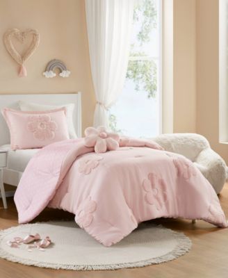 Intelligent Design Gracie Floral Reversible 3-Pc. Comforter Set, Twin