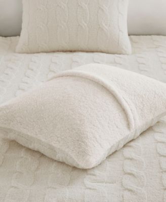 	Textured Knit Chenille 2-Pc. Comforter Set, Twin
