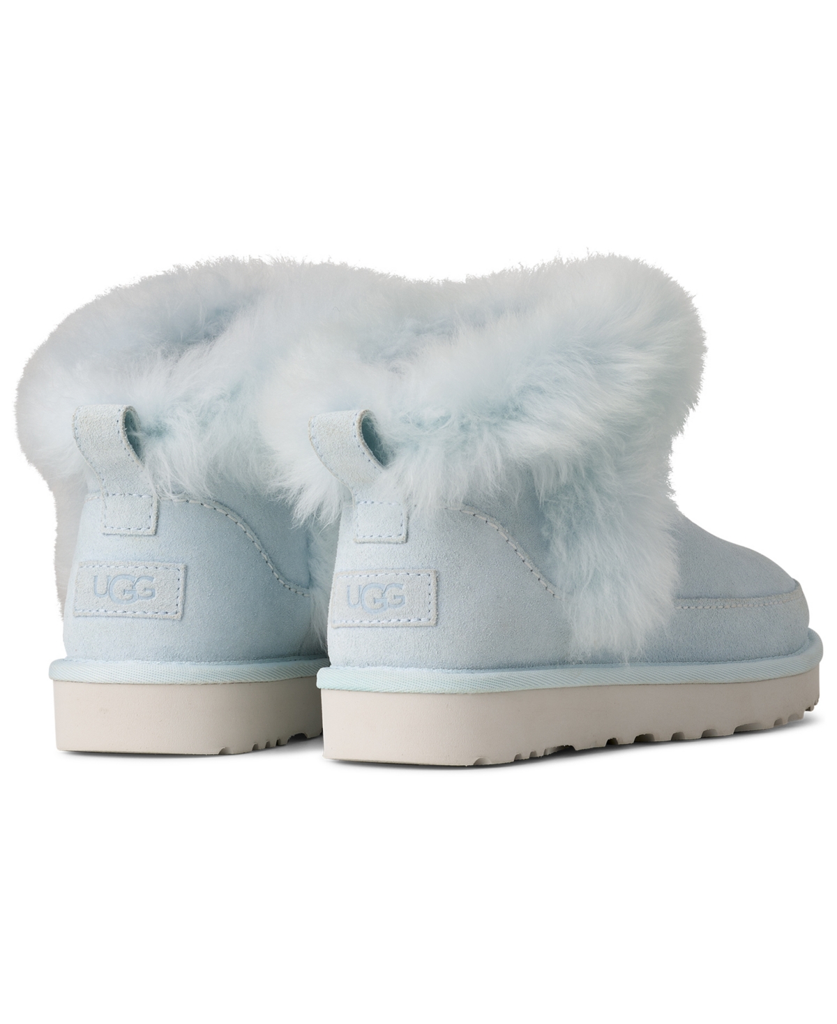 Ugg Women's Classic Ultra Mini Chalet Round Toe Boots In Blue