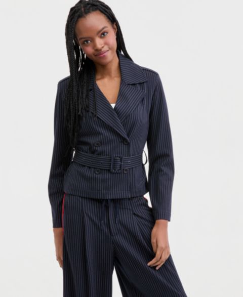 Женские куртки Liverpool Los Angeles Cropped Trench Jacket