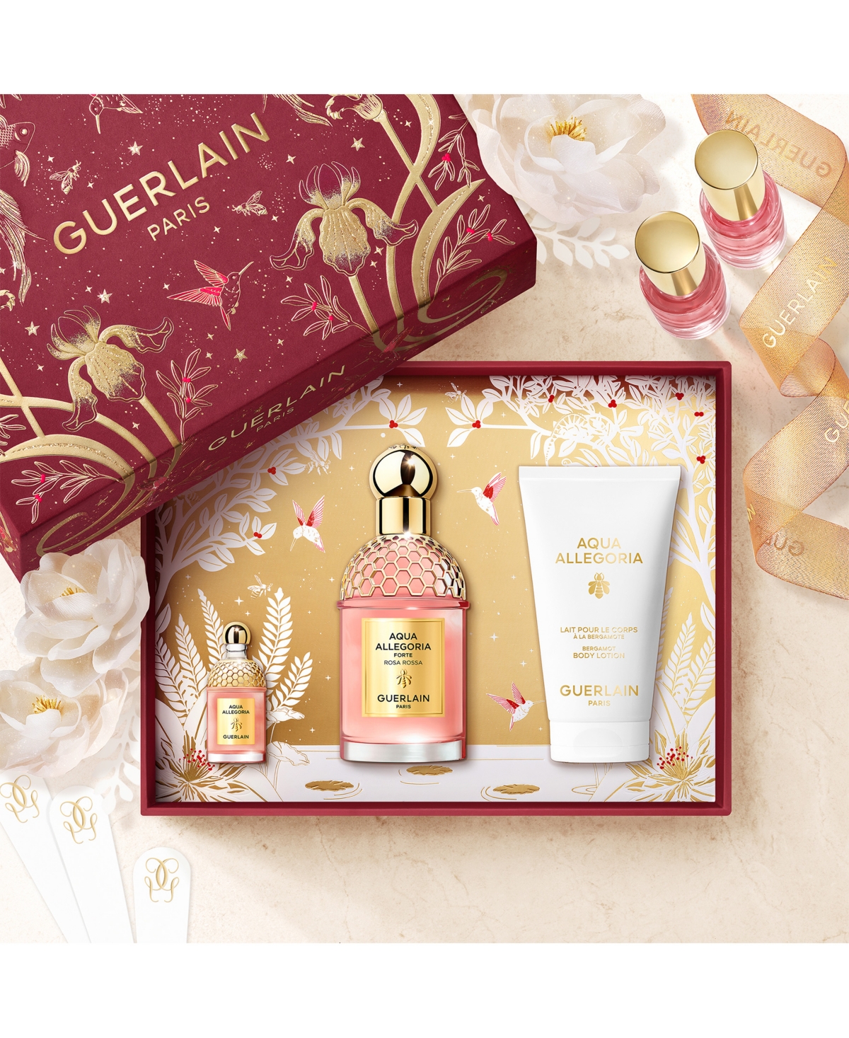 Guerlain Aqua Allegoria 3-pc. Florabloom Forte Eau De Parfum Gift Set In Multi
