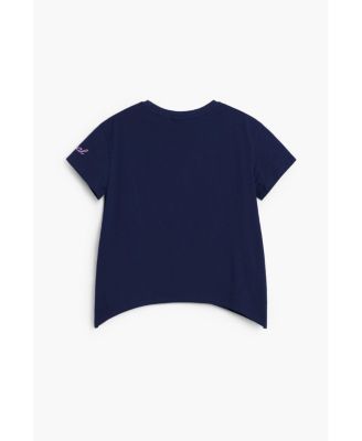 Girls Girls's Stitch V-neck T-shirt