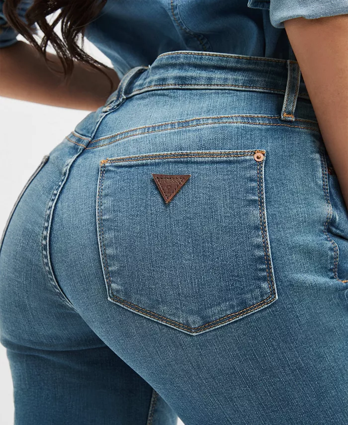 Women's Sexy Mid-Rise Bootcut Jeans - thumbnail 3