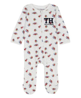 Baby Girls' Footed Long-Sleeve Coverall