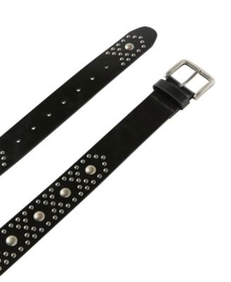 Men's Circle Stud Belt