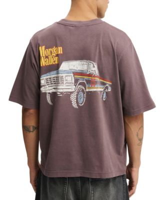 Men's Cropped Fit Music T-Shirt