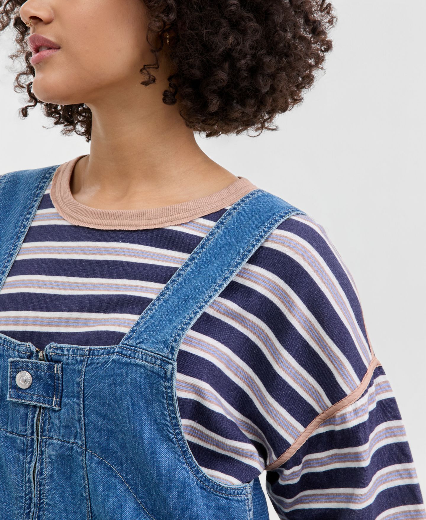 Женский цельный купальник Free People We The Free Jude, цвет: Индиго — фото 3