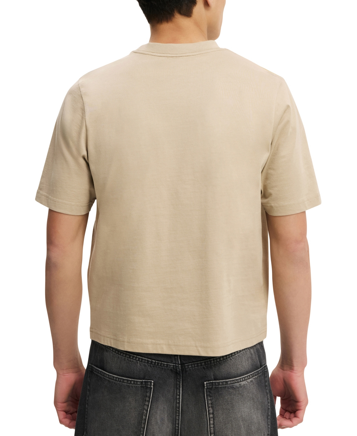 Cotton On Men's Cropped Fit T-Shirt