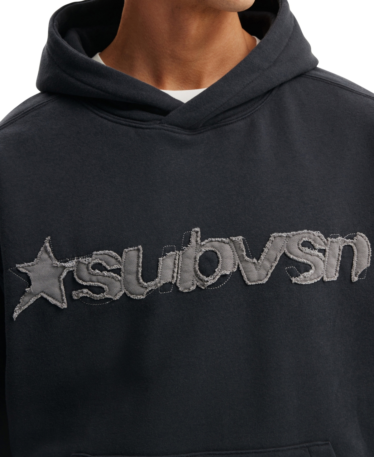 Cotton On Men's Box Fit Graphic Hoodie