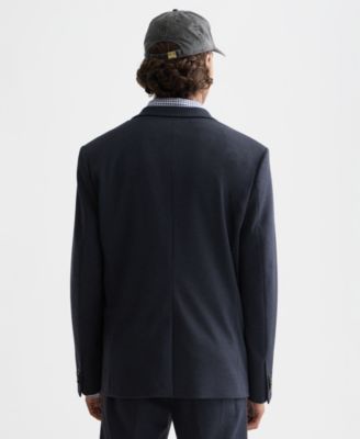 Men's Tailored Notch Lapel Collar Blazer