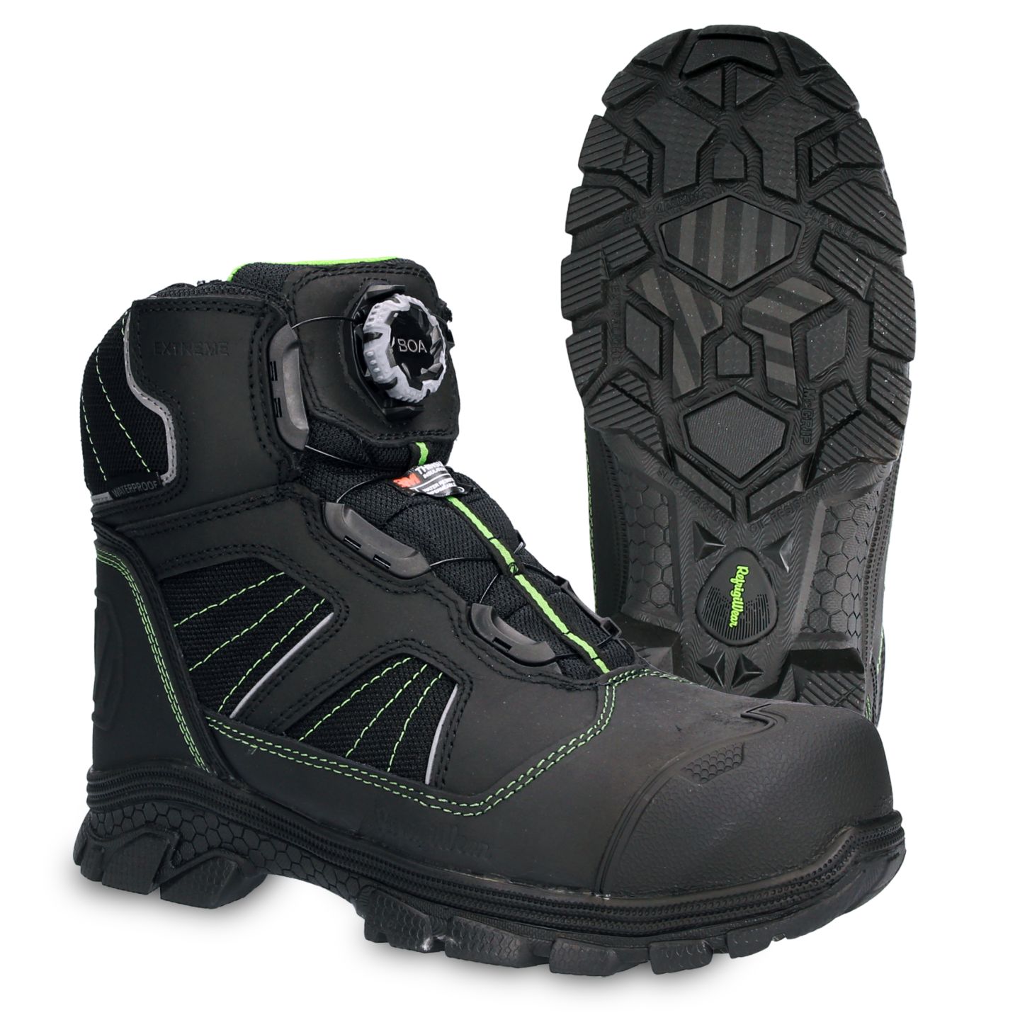 Мужские ботинки RefrigiWear Extreme Hiker Boot, цвет: Чёрный — фото 44
