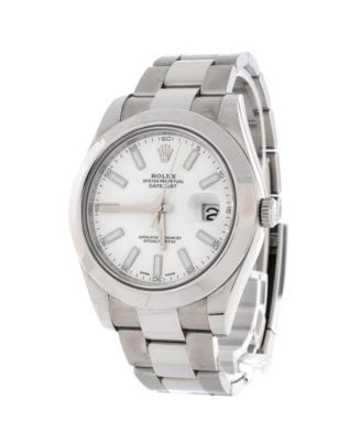 Oyster Perpetual Datejust II Automatic Watch in Stainless Steel 41mm