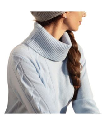 Women's Bellemere Cashmere Turtleneck Mini-Sweater