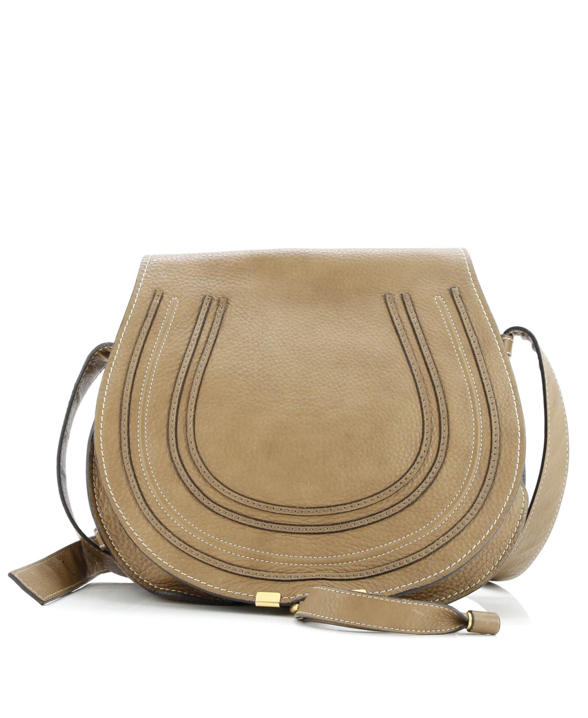 Pre-Owned Chloe Medium Marcie Crossbody Bag Leather