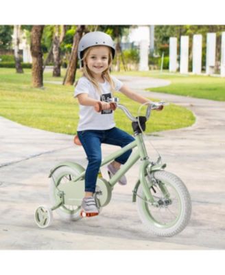 HONGGE 12 Inch Kids Bike with Adjustable Handlebar and Saddle