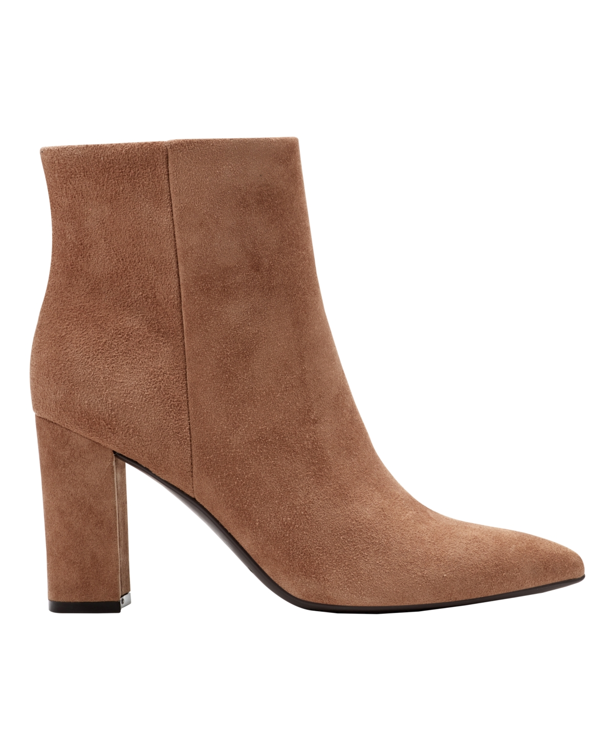 Marc Fisher Women's Glorena Block Heel Dress Booties In Brown
