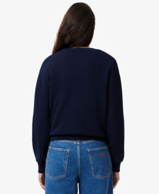 LACOSTE Women's Long Sleeve Sweater