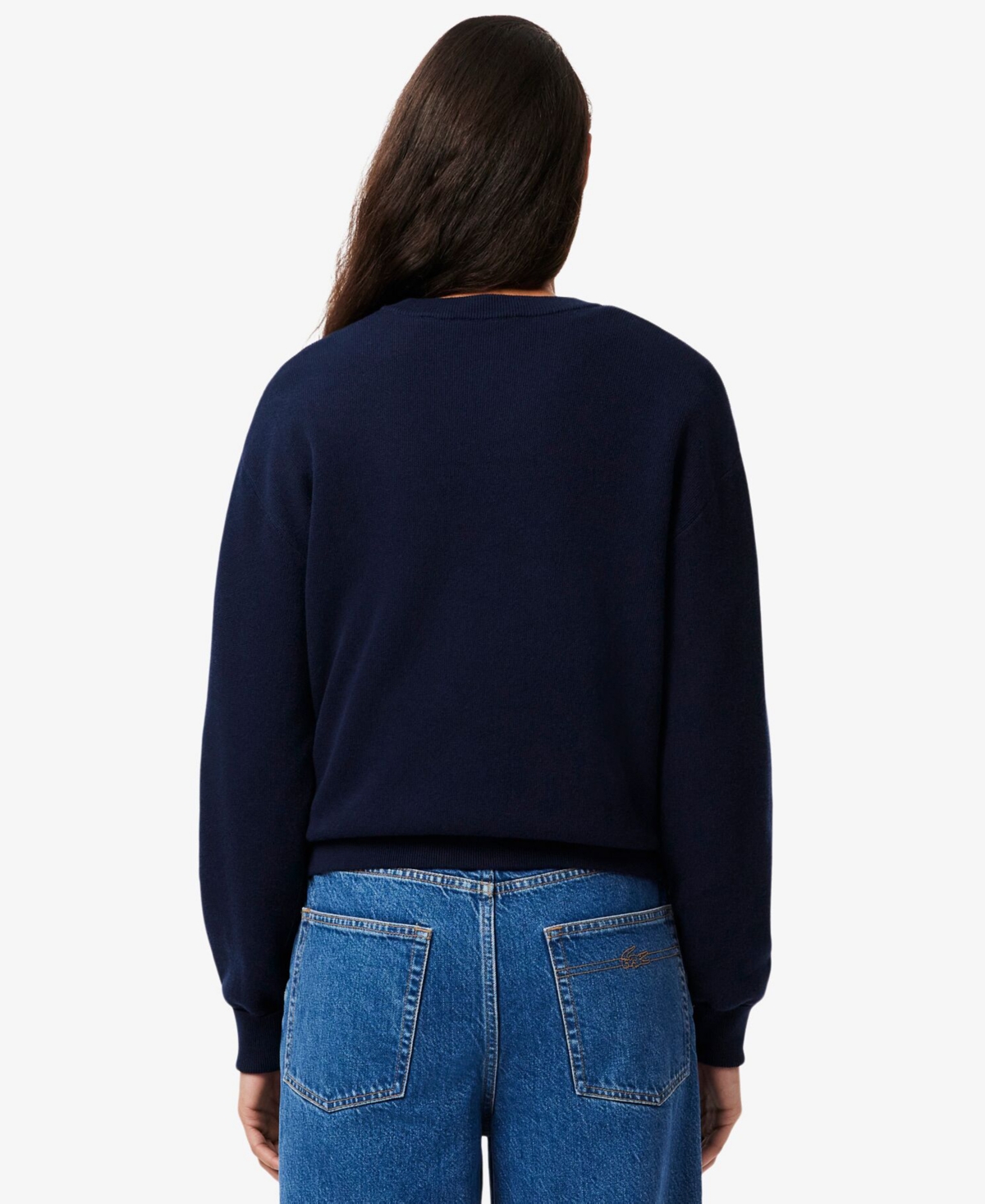 Lacoste Usa Women's Long Sleeve Sweater