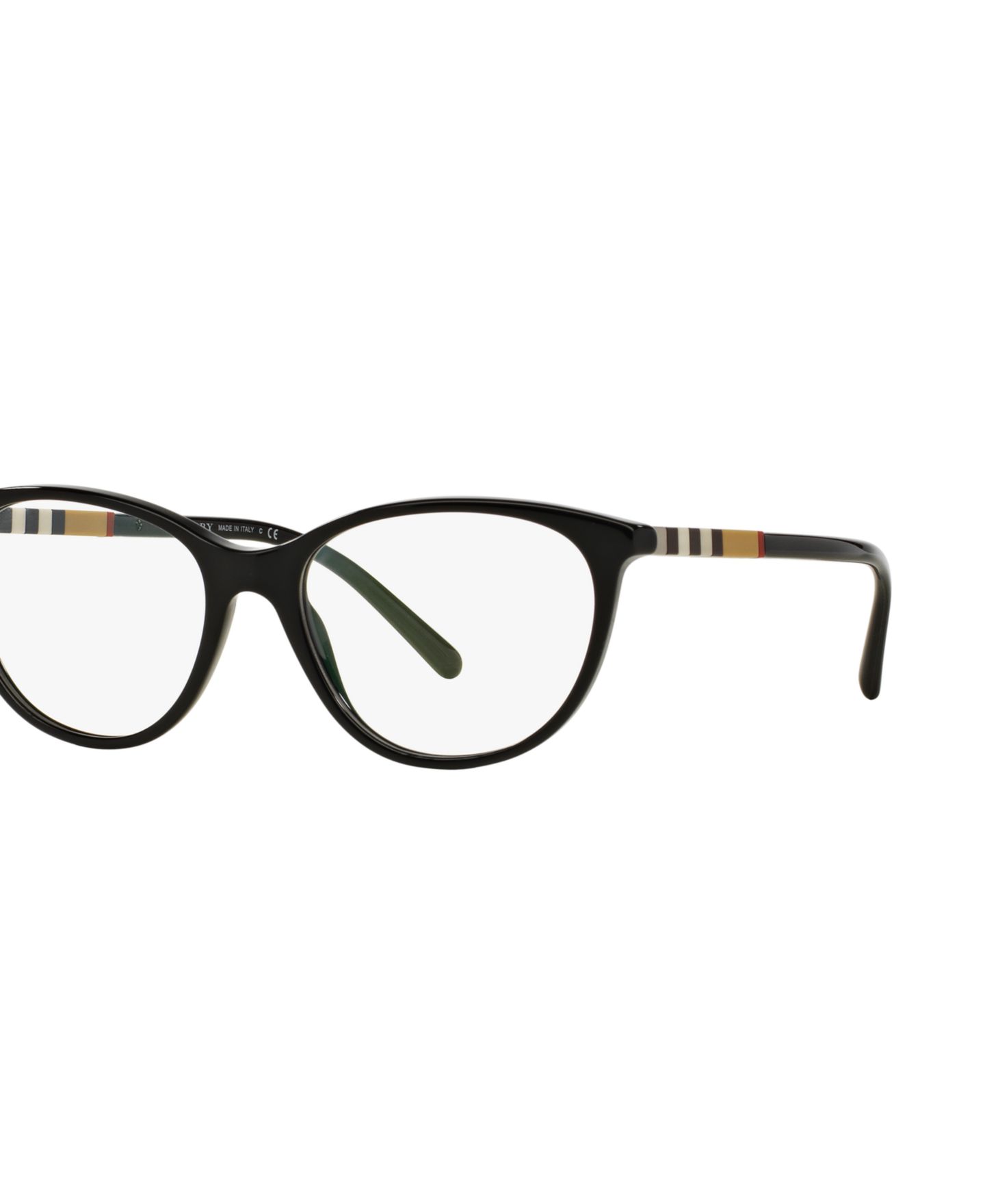 Женские очки Burberry Woman Square Plastic BE2205 Eyeglasses, цвет: Чёрный — фото 1