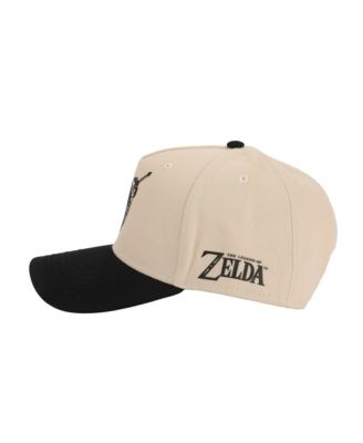 Men's Legend Of Zelda Hylian Shield Embroidery Poly Wool B104 Baseball Cap Snapback