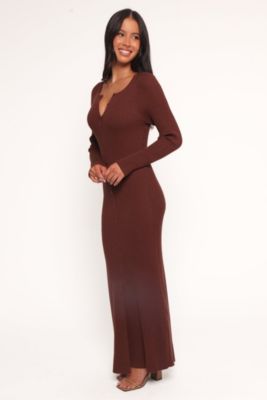 Women's Marshall Button Through Knit Maxi Dress