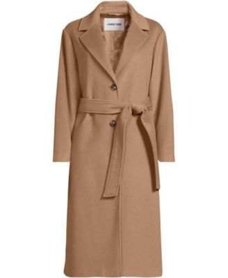 Women's Wool Wrap Long Coat
