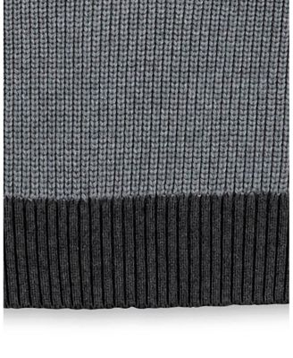 Men's Organic Crew Neck Shoulder Detail Sweater