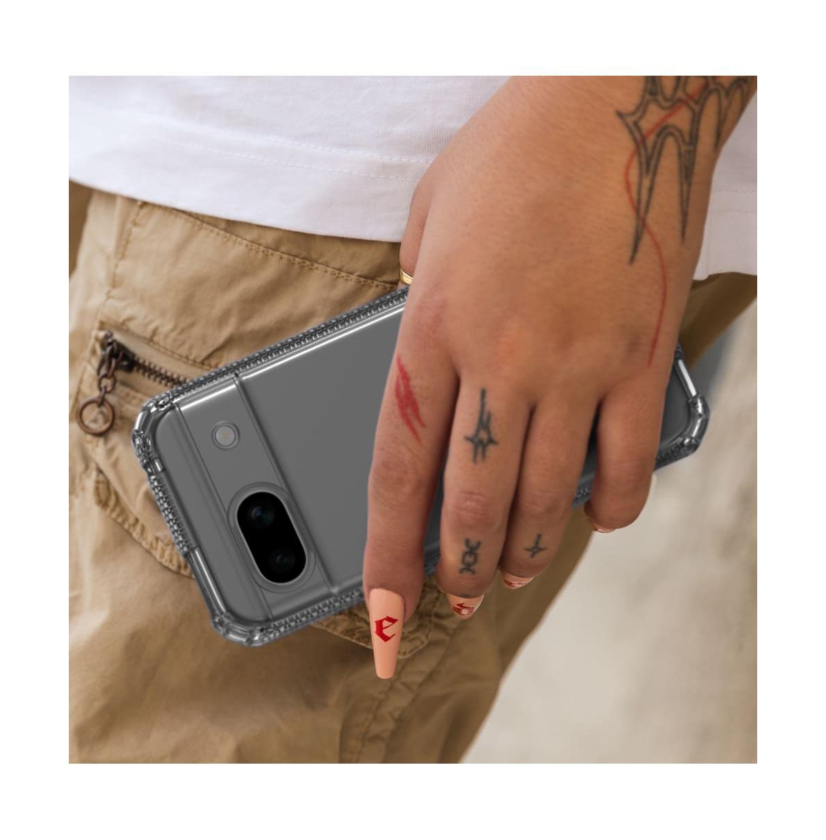 ITSkins Spectrum_R Clear Case for Google Pixel 8a