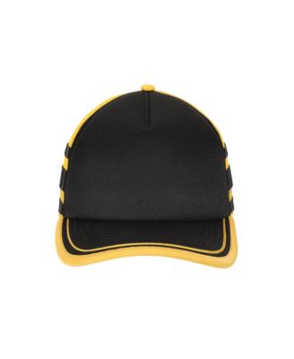 Men's Dustin Henderson Black & Yellow Cosplay Trucker Hat