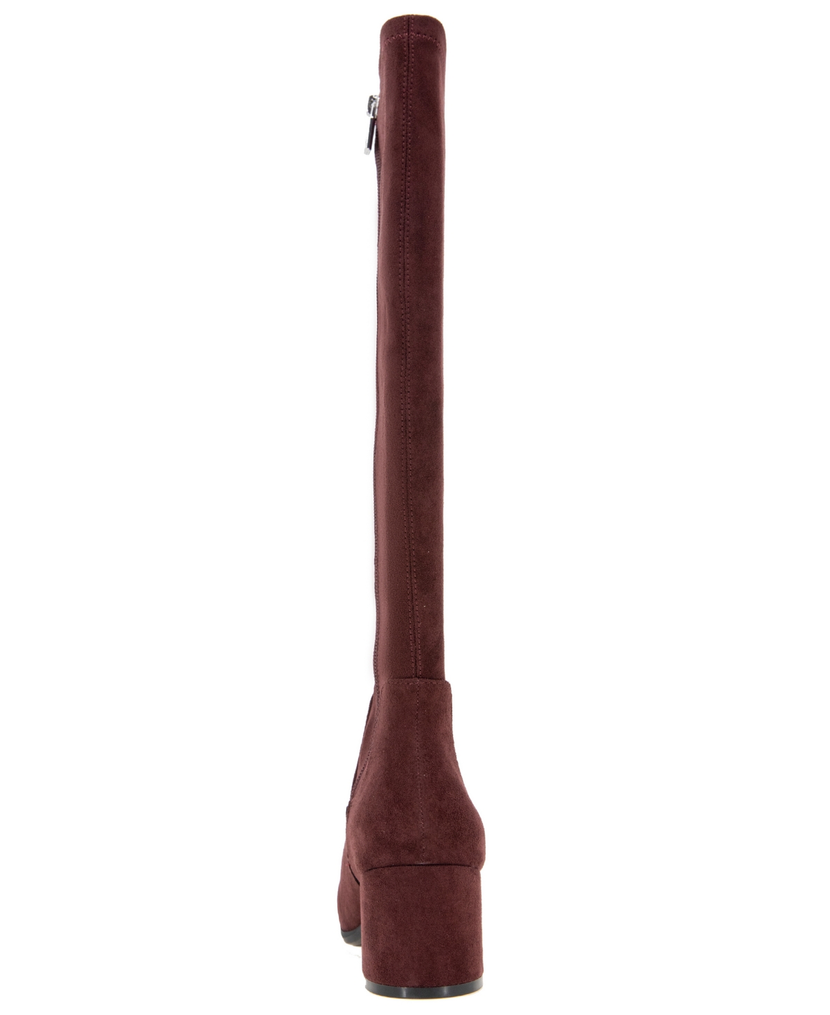 Kenneth Cole Reaction Kenneth Cole Women's Reaction Rida Knee High Stretch Boots In Burgundy