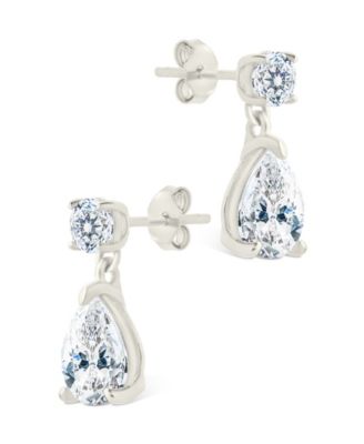 Sterling Silver Imogen CZ Studs