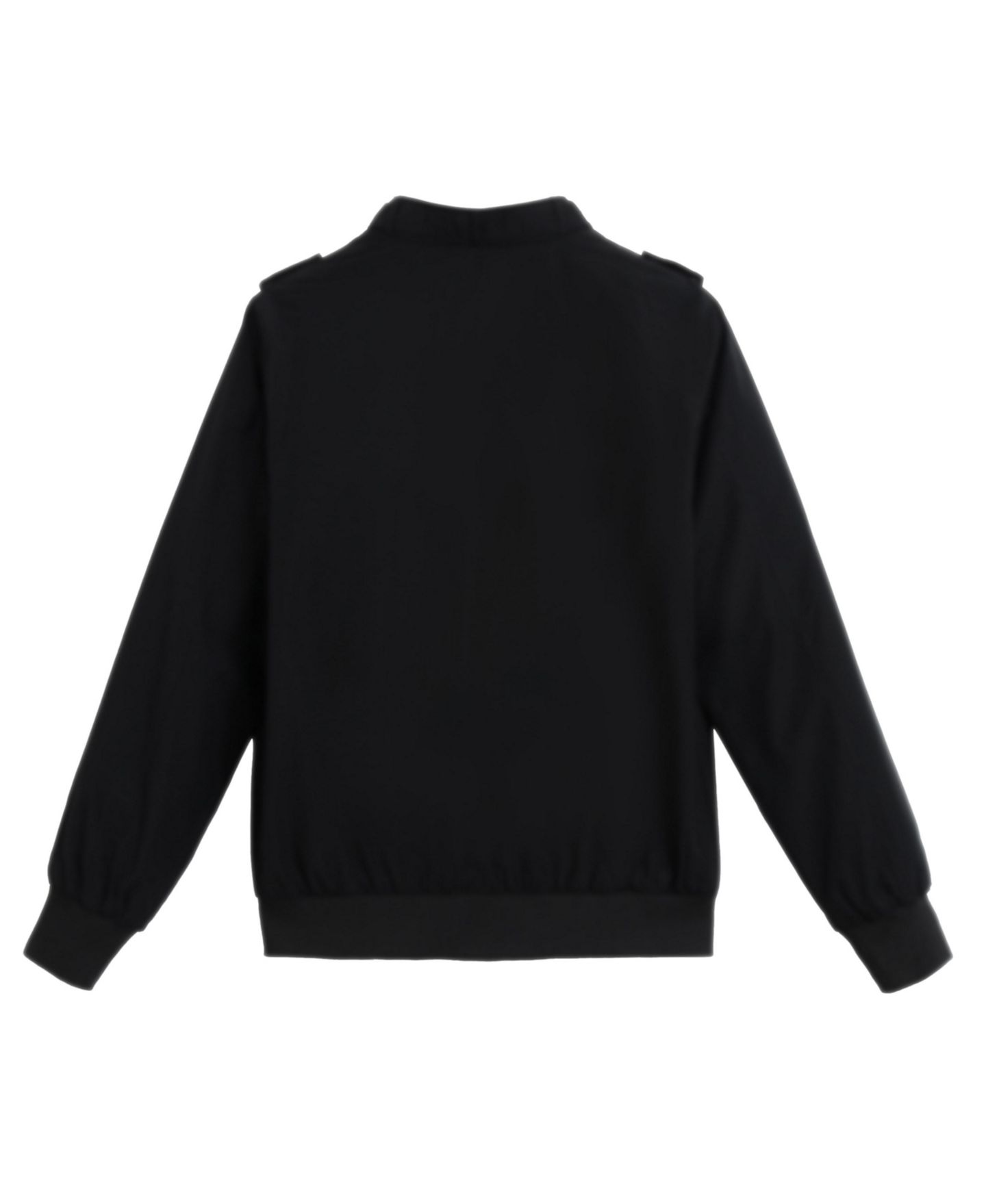 Мужская куртка Members Only Big & Tall Classic Iconic Racer Jacket (Slim Fit), цвет: Чёрный — фото 8