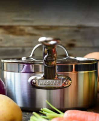 Stainless Steel 6-Pc. ProBond Forged Brushed Clad Cookware Set