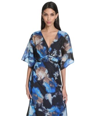 Women's Printed Kimono Dress