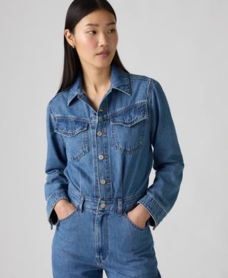 Women's Western Long Sleeve Jumpsuit