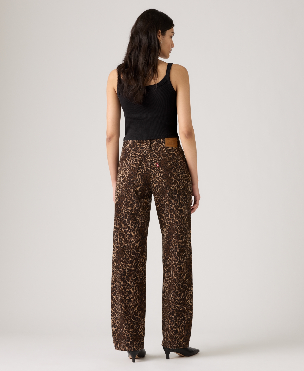 Levi's Women's Baggy Dad Mid Rise Jeans In Brown