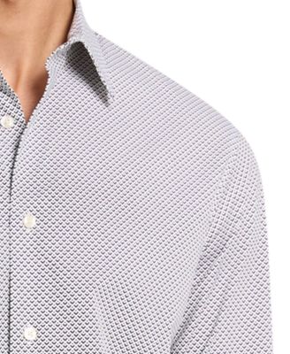 Men's Classic-Fit Micro Print Shirt